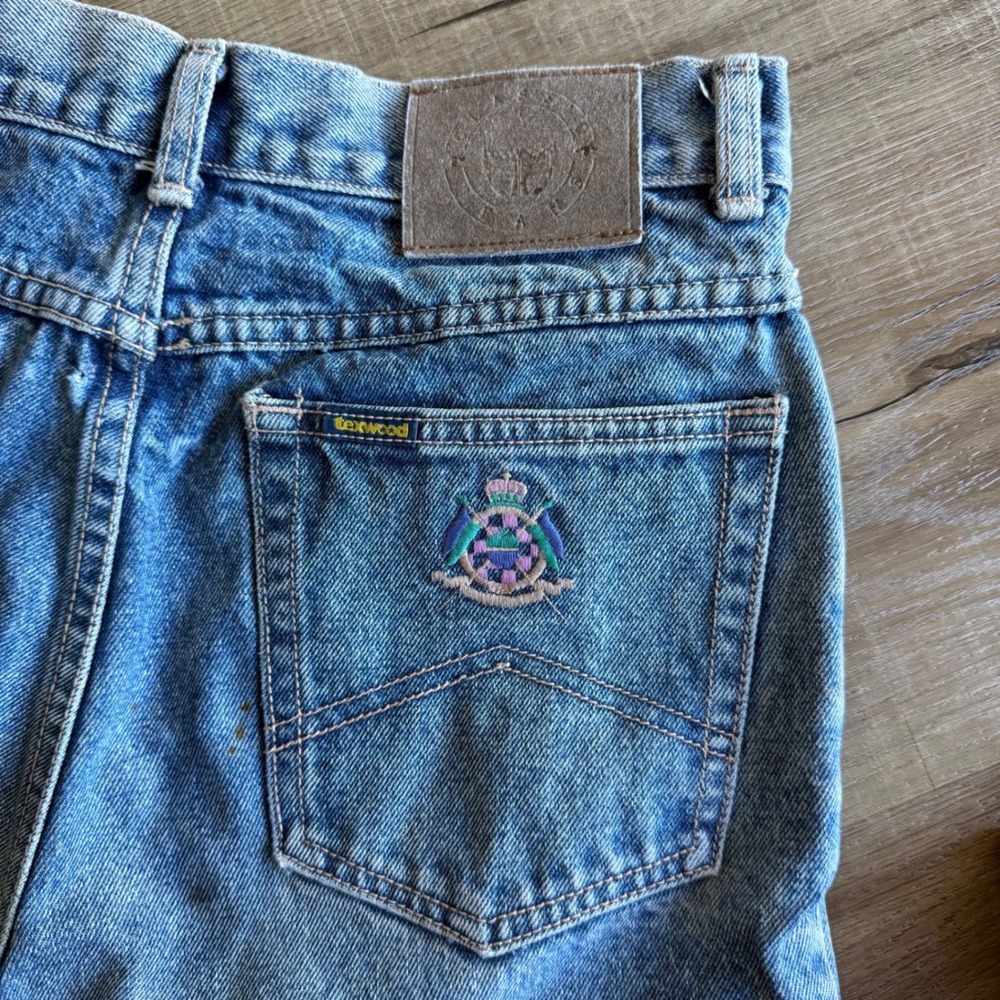 Vintage Texwood Jeans Mens 31x30 Medium Wash High Rise Tapered Denim 9002328